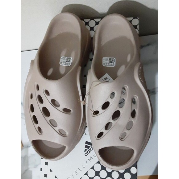 New Womens ADIDAS STELLA MCCARTNEY STELLA CLOG IF6537 KHAKI US W 9 - Picture 5 of 13